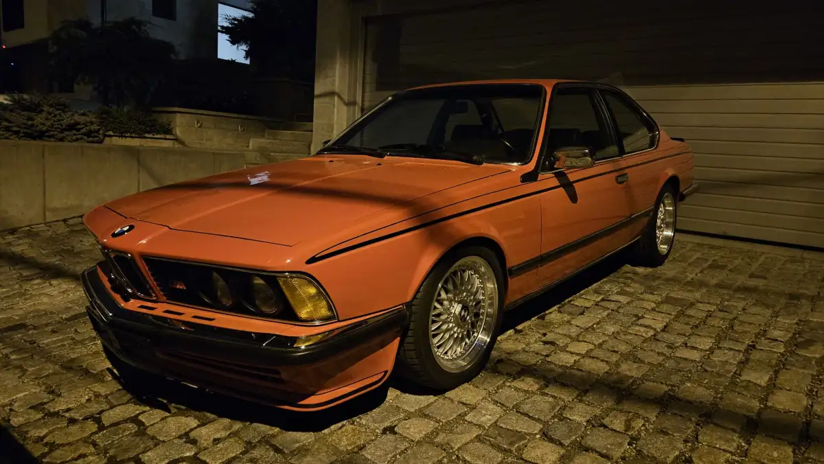 BMW 635CSi classic coupe in Romania