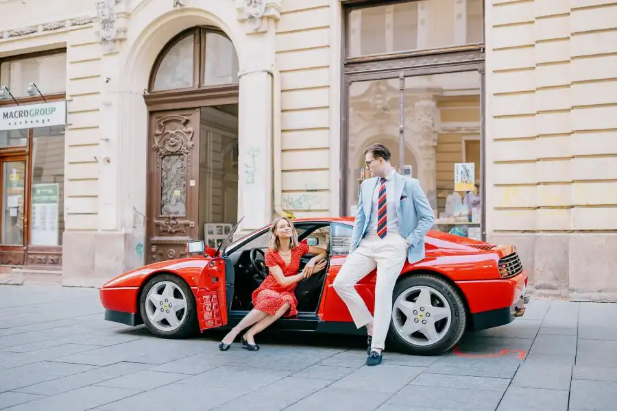 self drive classic car rental Romania in Transylvania