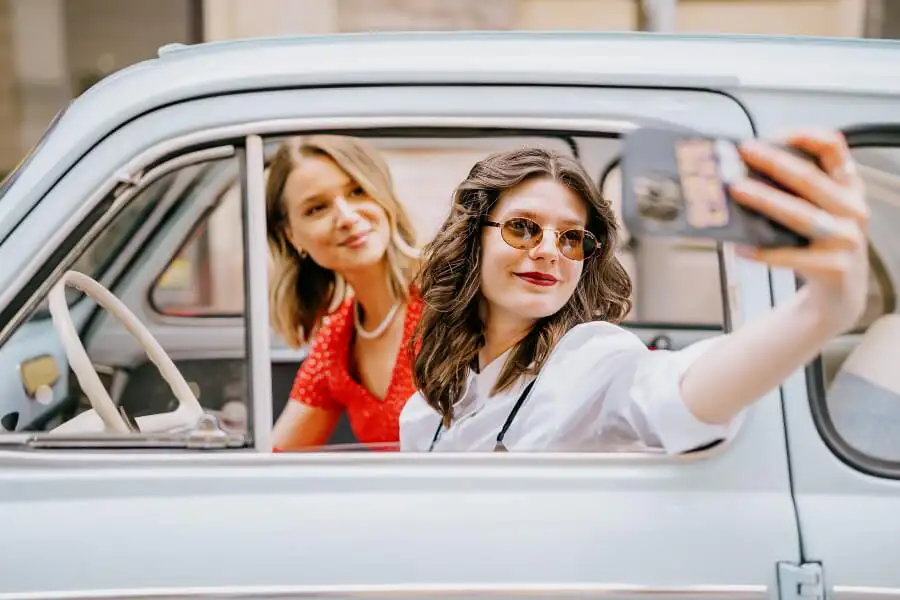 Vintage Fiat 500 self drive in Transylvania