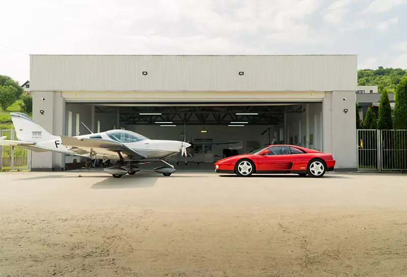 Hangar Home at Dezmir Airfield